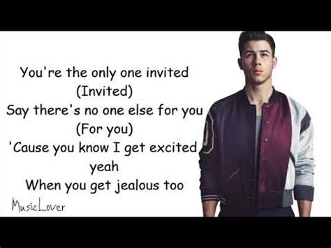 jealous nick jonas lyrics explicit|Jealous (Nick Jonas song) .